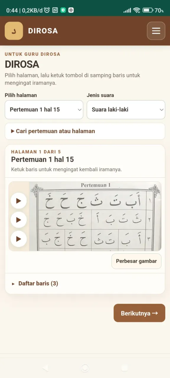 Gambar pendamping tulisan Menjaga Irama Dirosa: Ikhtiar Sederhana Membantu Pengajar Tetap Konsisten