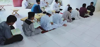 Dokumentasi kehidupan santri Pondok Tahfizh Putra
